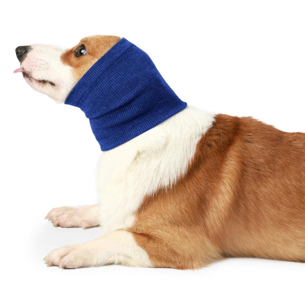 Warm Dog Neck Scarf Hoodie Comfort Winter Protection