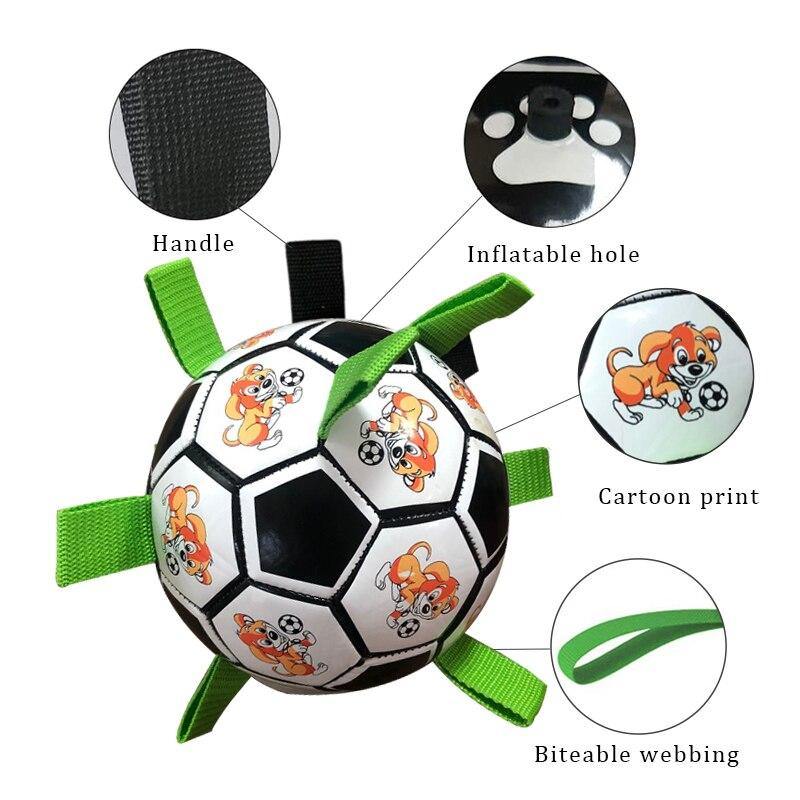 Dog Outdoor Interactive Soccer Chew Ball Bite Toy