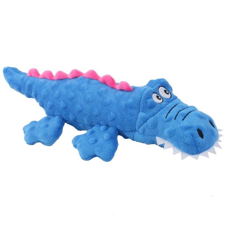 Playful Dog Crocodile Cartoon Squeak Toy