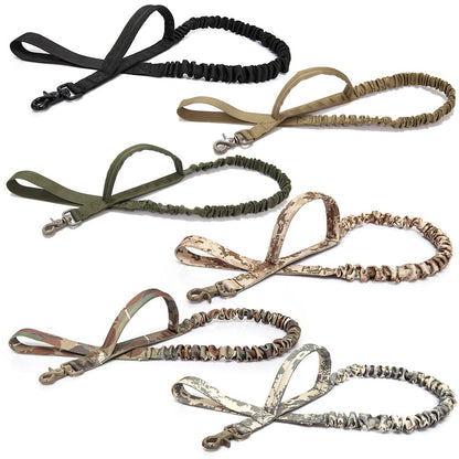 Tactical Bungee Dog Leash Quick Release Lead