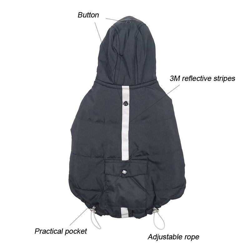 Waterproof Dog Winter Fleece Jacket