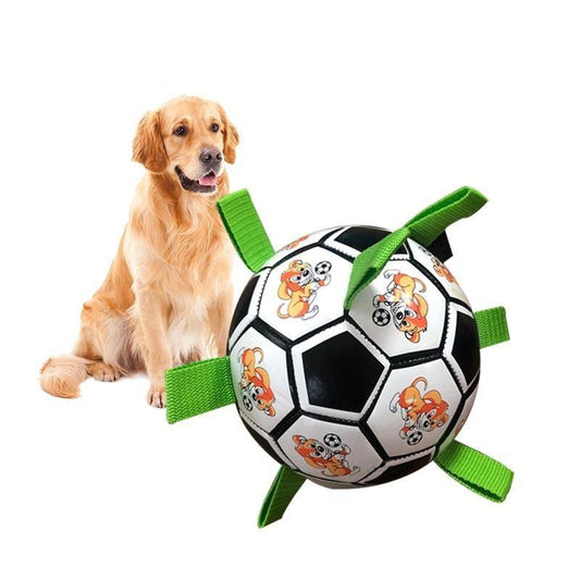 Dog Outdoor Interactive Soccer Chew Ball Bite Toy