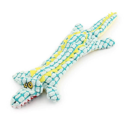 Crocodile Flat Squeaker Toy