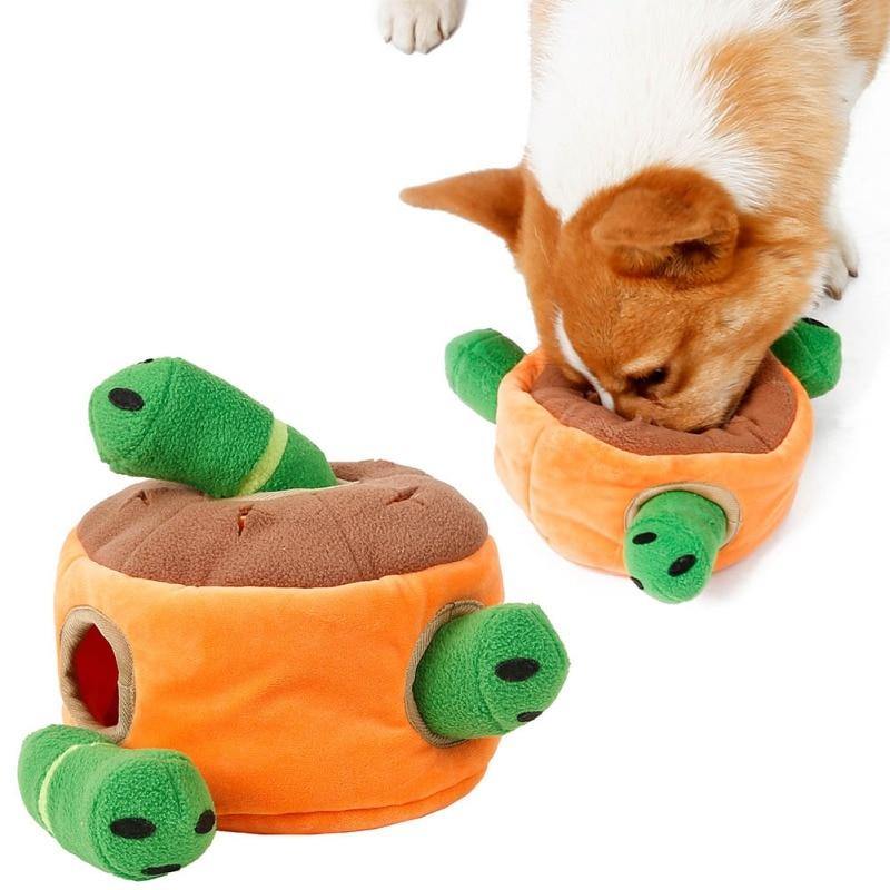 Dog Snuffle Cute Worm Food Toy