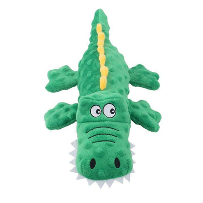 Playful Dog Crocodile Cartoon Squeak Toy
