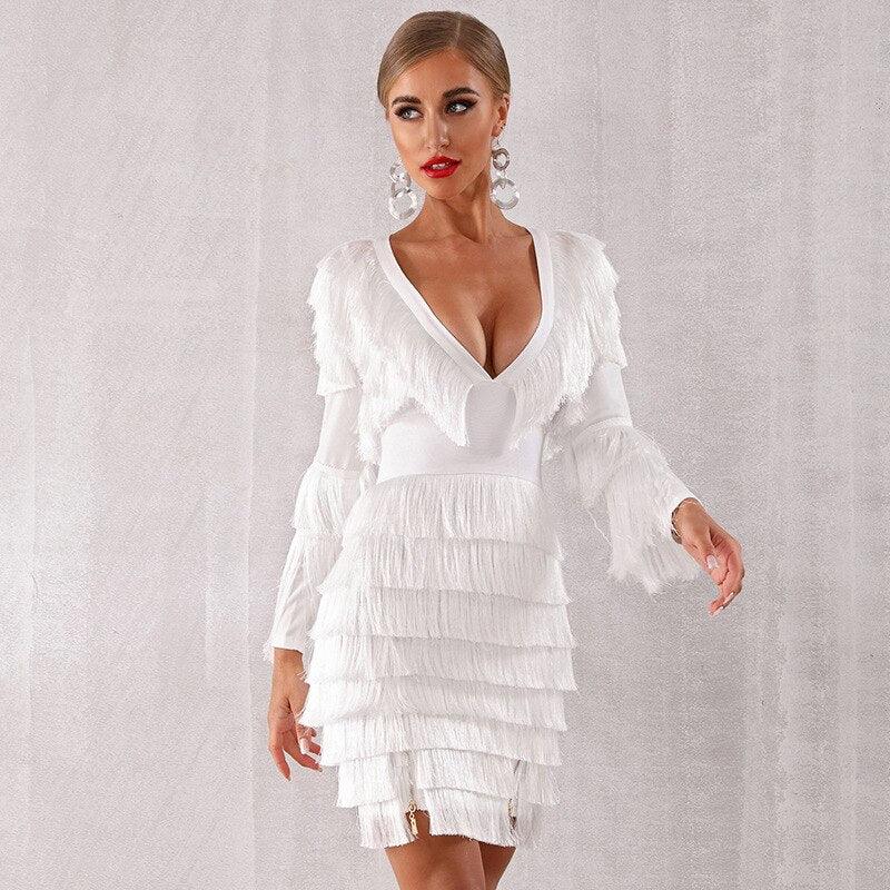 Dondi Fringed Mini Dress