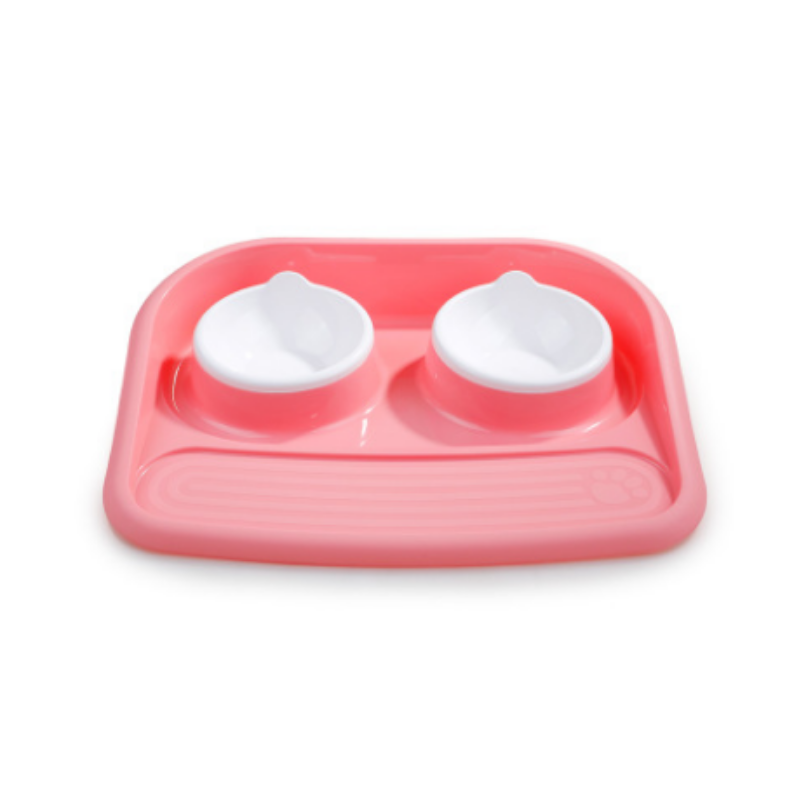 Double Bowl Plastic Feeder – Space Shot