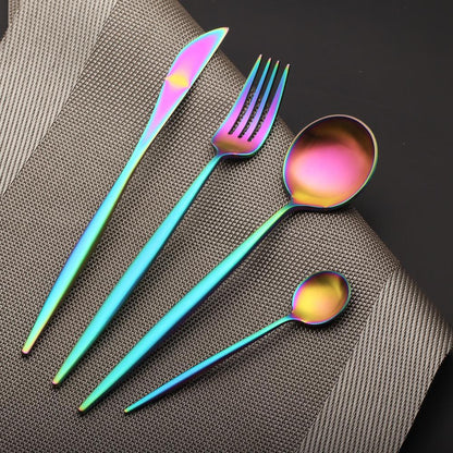 Arya Iridescent Cutlery Set