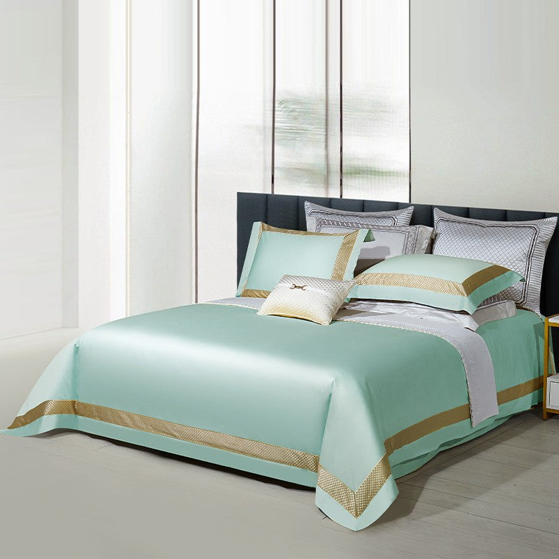 Sinatra Alpine Egyptian Cotton Duvet Cover Set