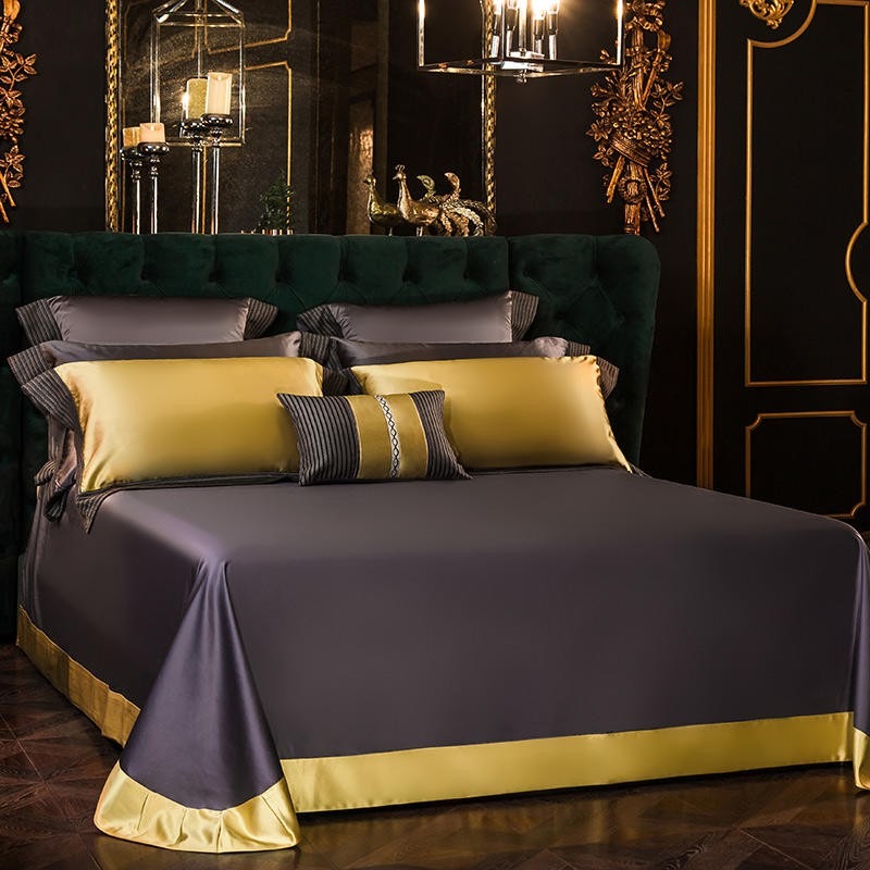 Amarilla Embroidery Egyptian Cotton Duvet Cover Set