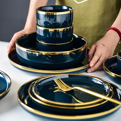 Oxford Blue Luxury Dinnerware Set