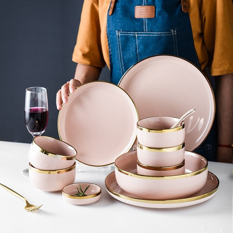 Felicity Pink Luxury Dinnerware Set