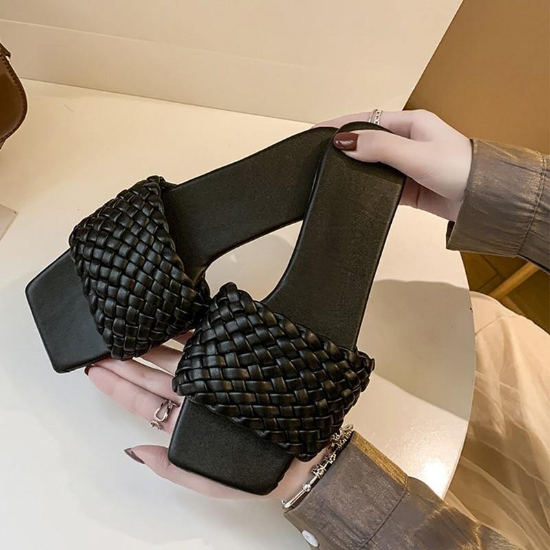 Joanna Braided Design Sandals