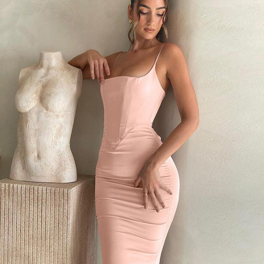 Nora Satin Dress