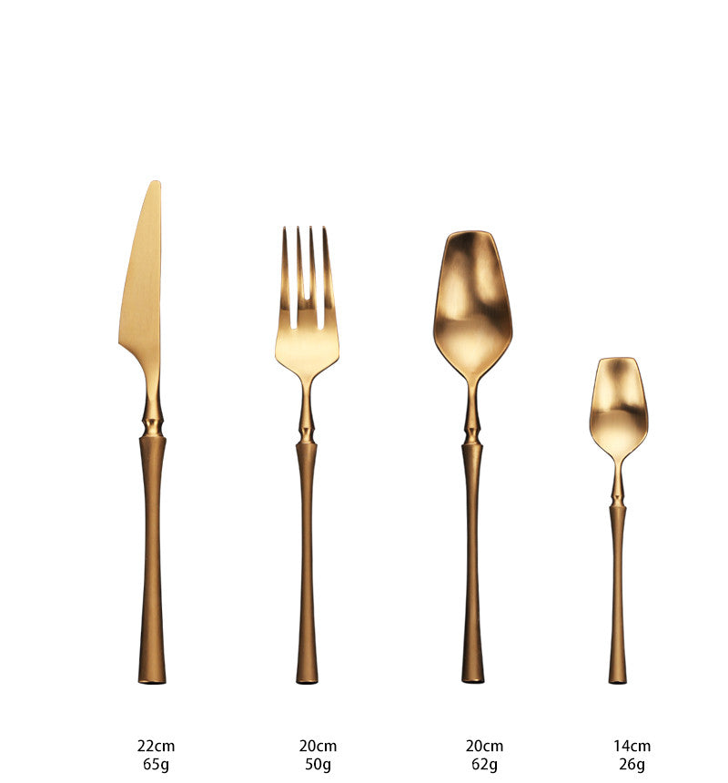 Venice Gold Cutlery Set