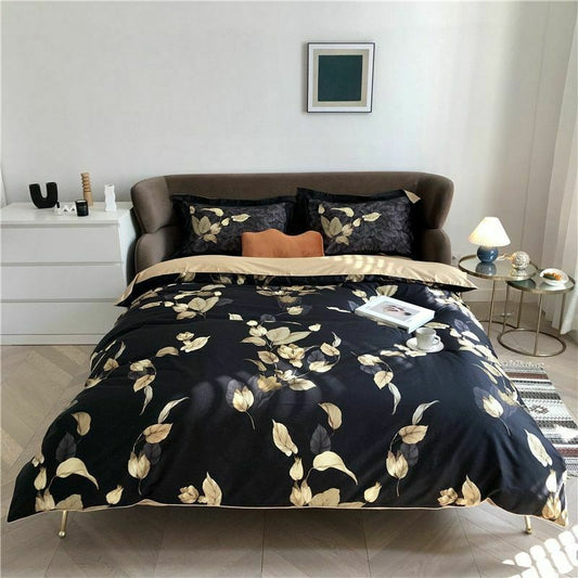 Flavia Botanical Ultra Soft Egyptian Cotton Duvet Cover Set